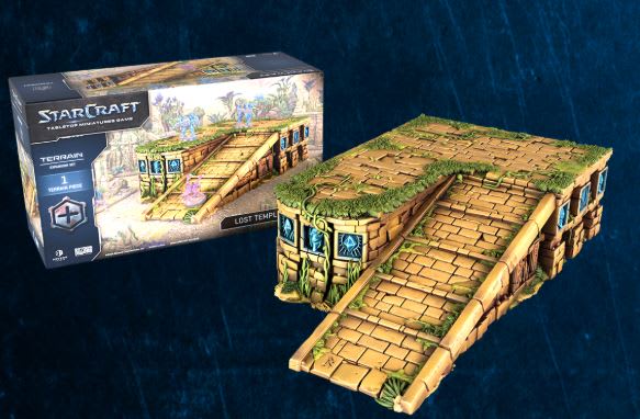 STARCRAFT - LOST TEMPLE RAMP - TERRAIN EXPANSION SET1