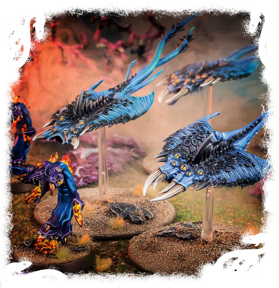 DAEMONS OF TZEENTCH SCREAMERS (EASY TO BUILD)2
