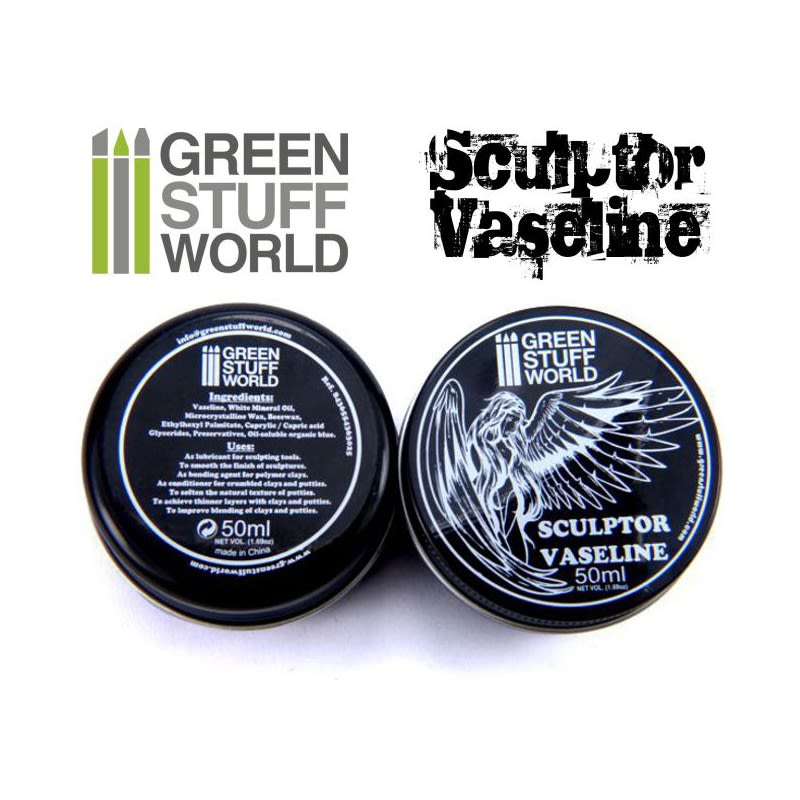 VASELINA ESCULTOR AZUL - BLUE SCULPTOR VASELINE 50ML.2