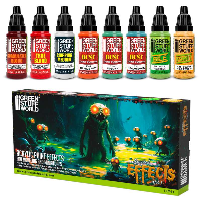 SET PINTURA - EFECTOS ESPECIALES VOL. 12