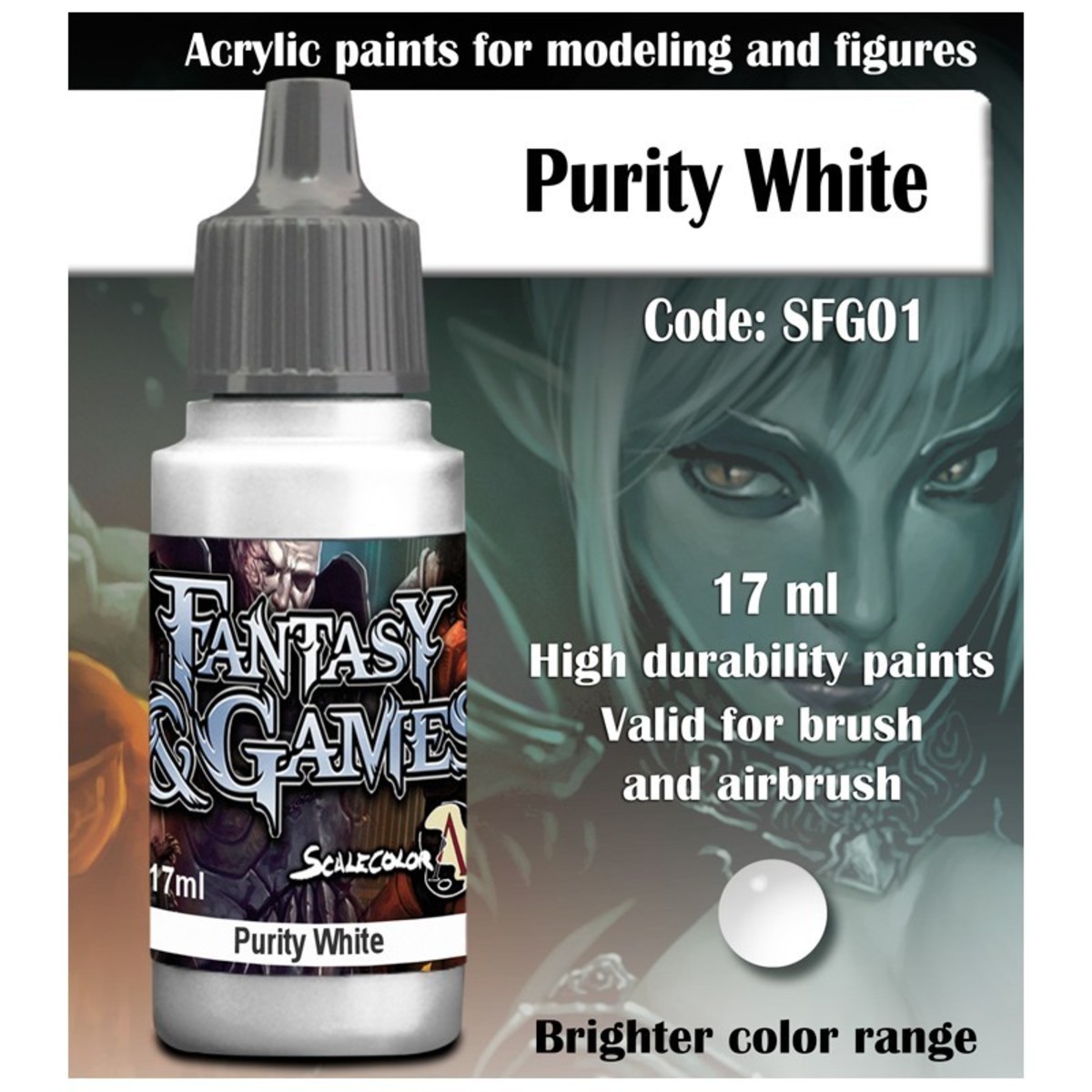 FANTASY & GAMES: PURITY WHITE (17ML)1