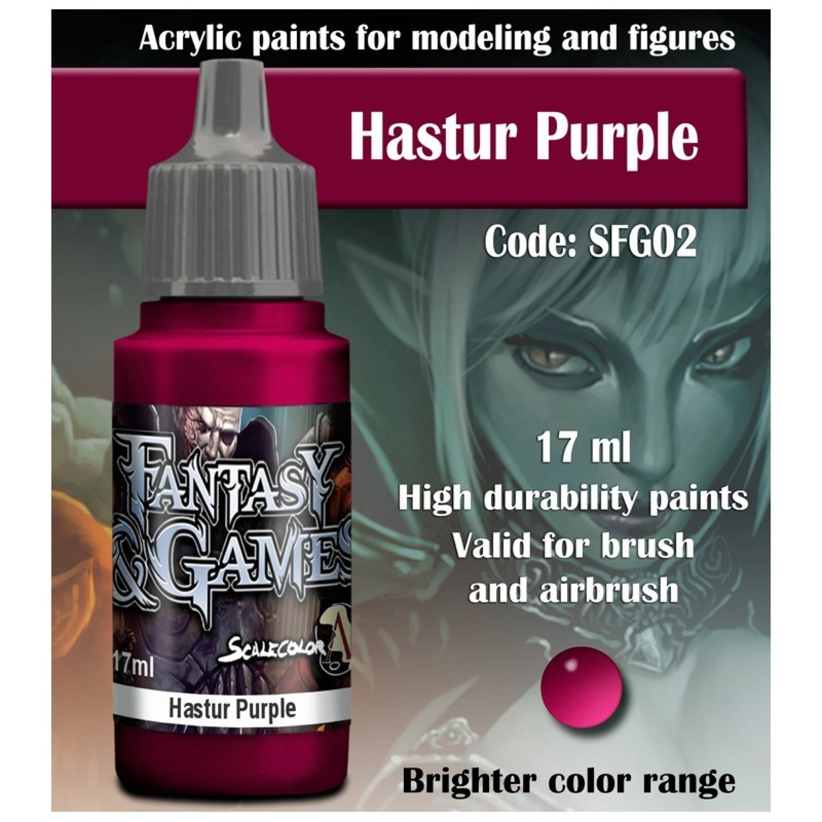 FANTASY & GAMES: HASTUR PURPLE (17ML)1
