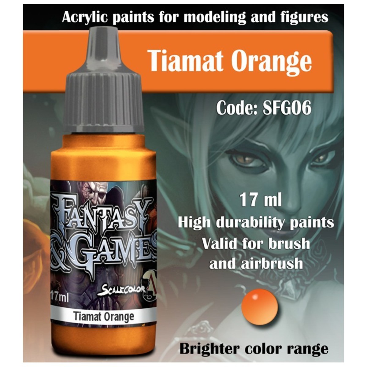 FANTASY & GAMES: TIAMAT ORANGE (17ML)1