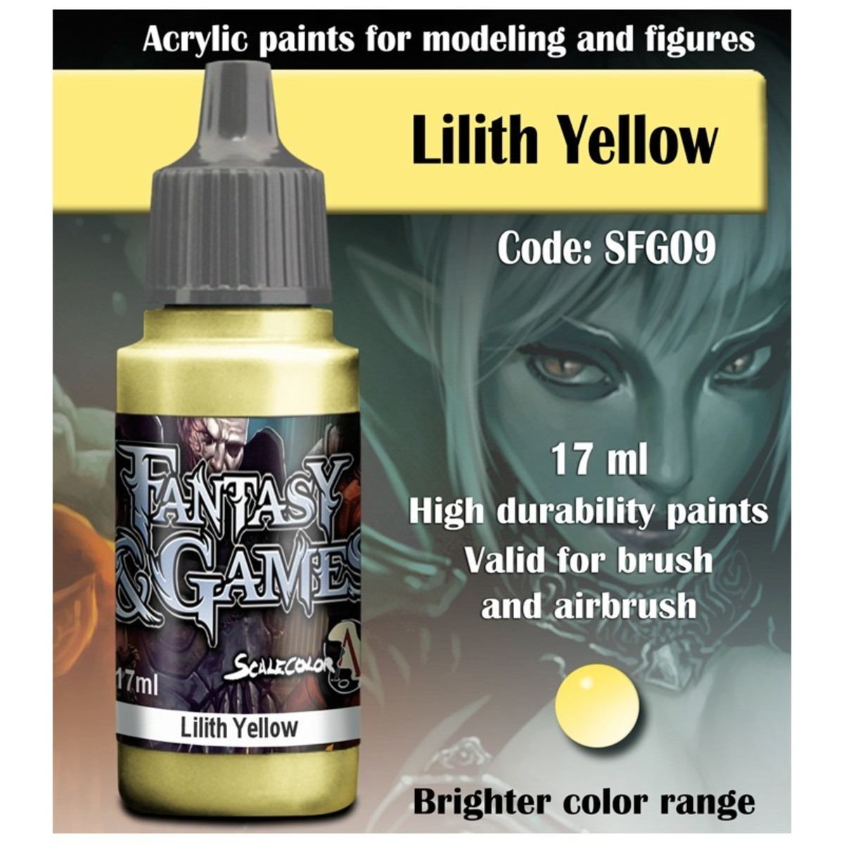 FANTASY & GAMES: LILITH YELLOW (17ML)1