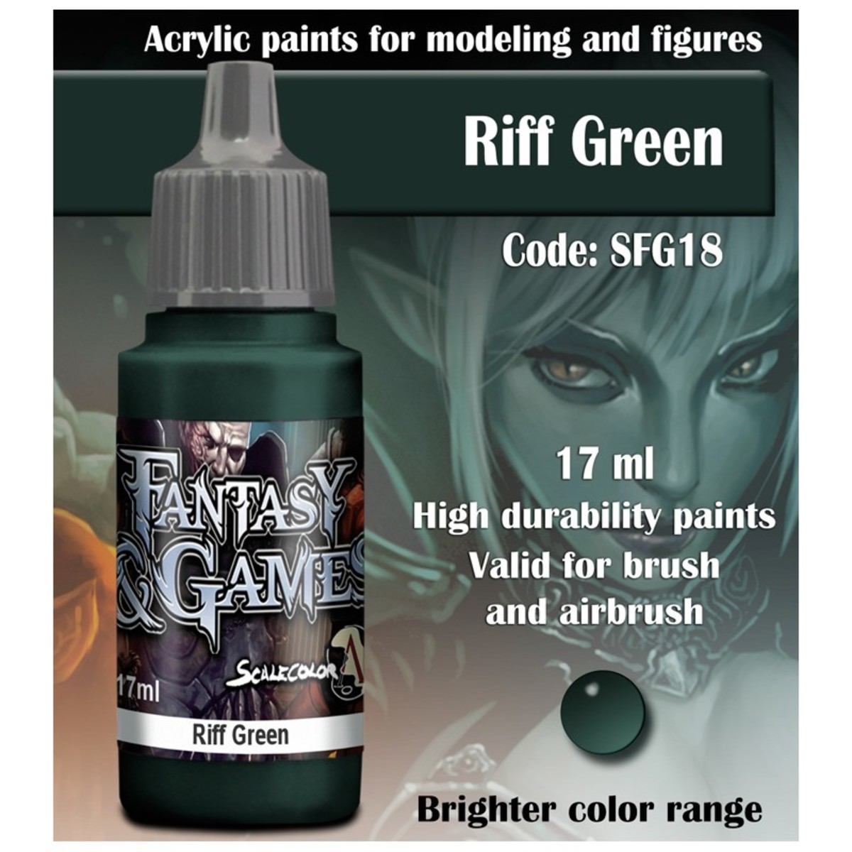 FANTASY & GAMES: RIFF GREEN (17ML)1