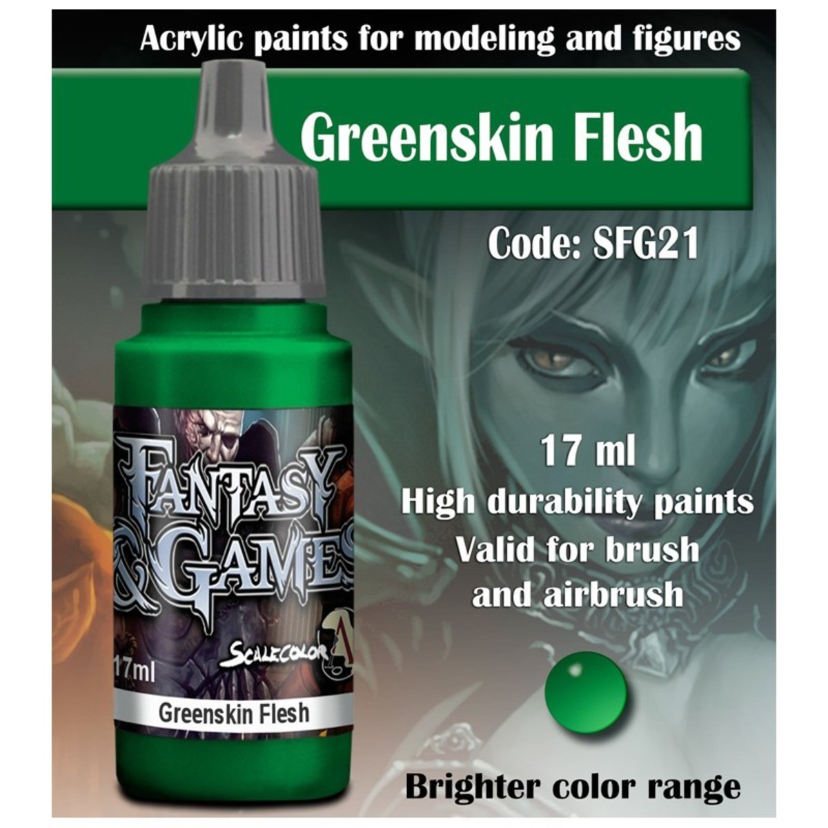 FANTASY & GAMES: GREENSKIN FLESH (17ML)1