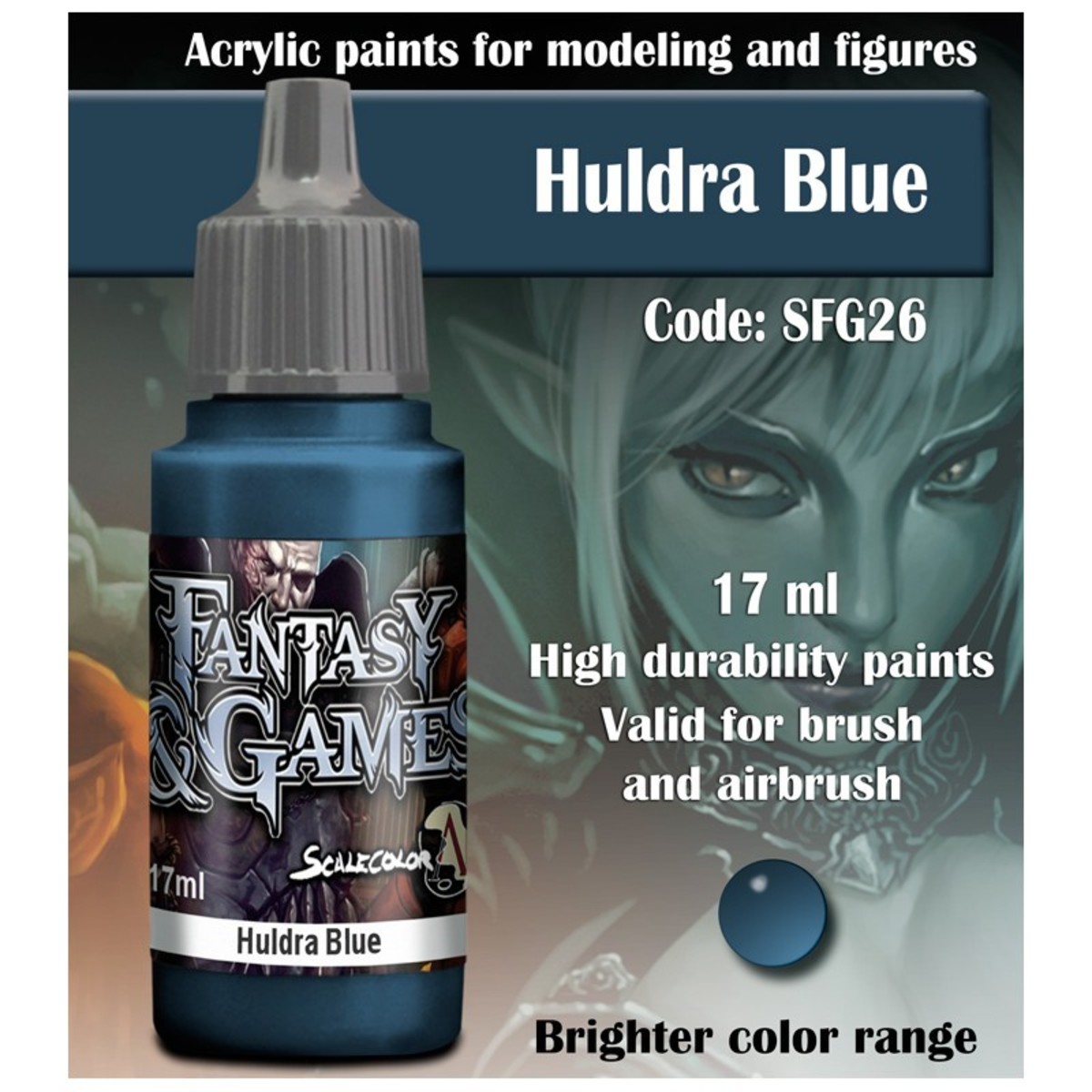 FANTASY & GAMES: HULDRA BLUE (17ML)1