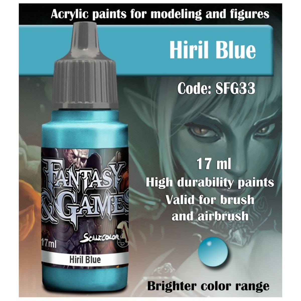 FANTASY & GAMES: HIRIL BLUE (17ML)1