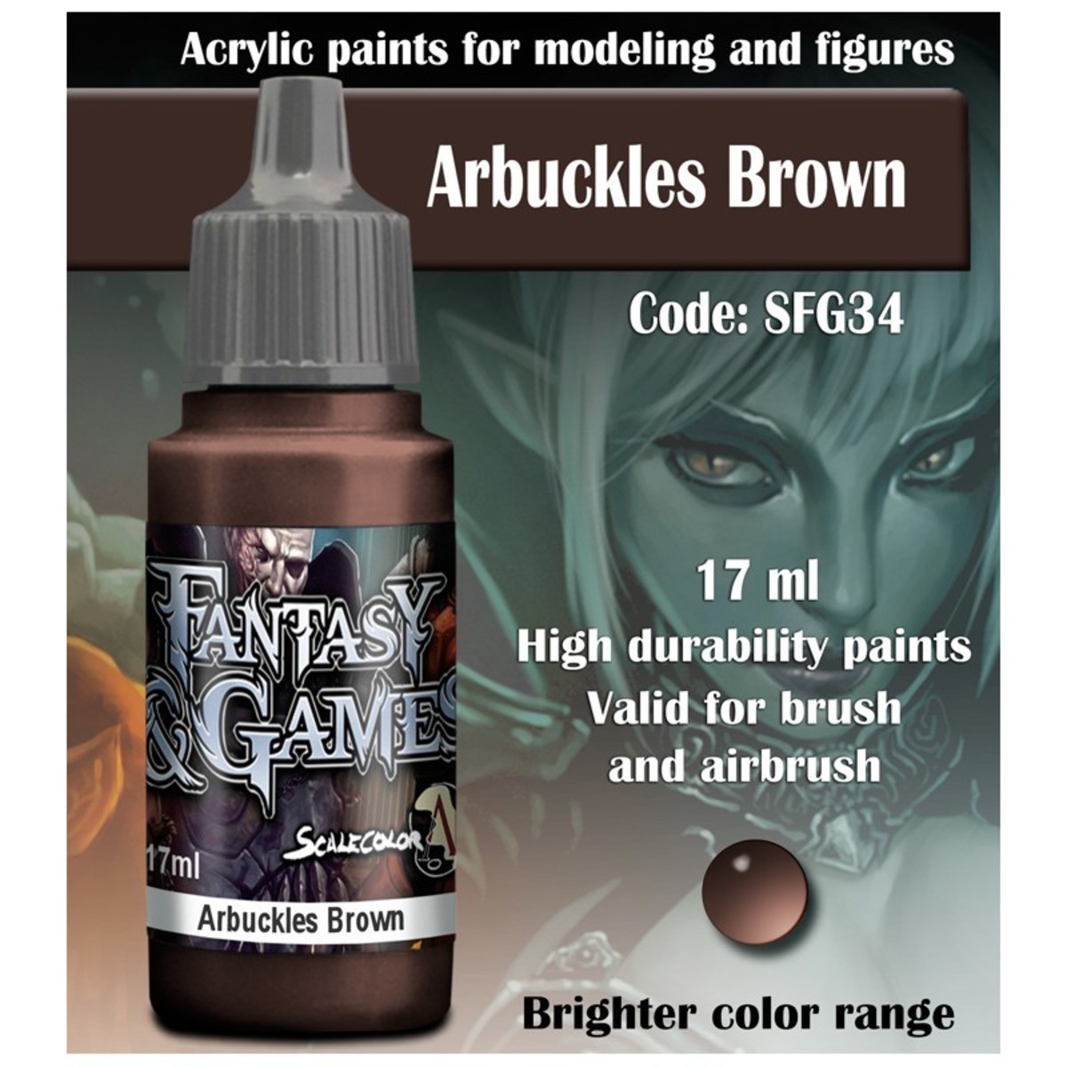 FANTASY & GAMES: ARBUCKLES BROWN (17ML)1