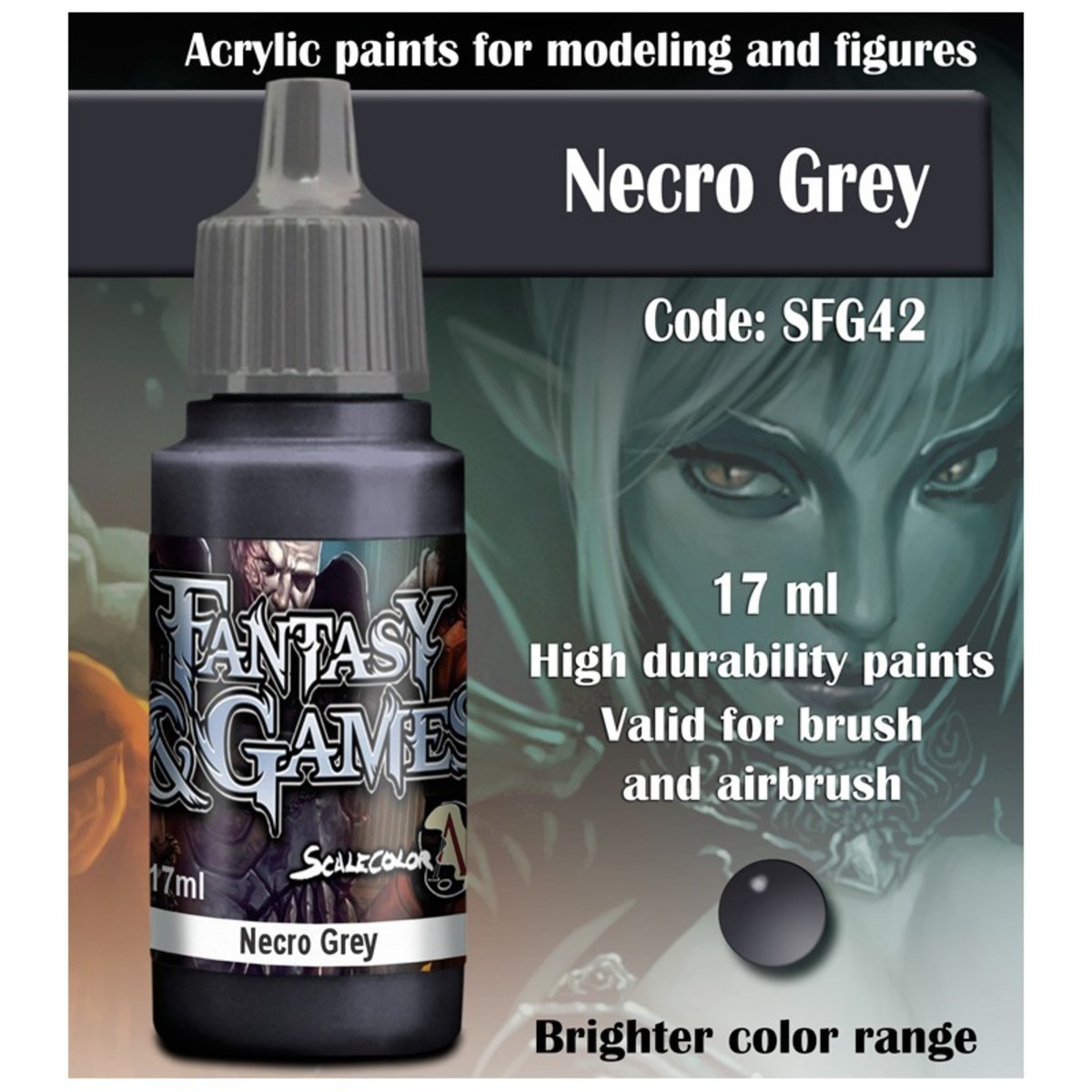 FANTASY & GAMES: NECRO GREY (17ML)1