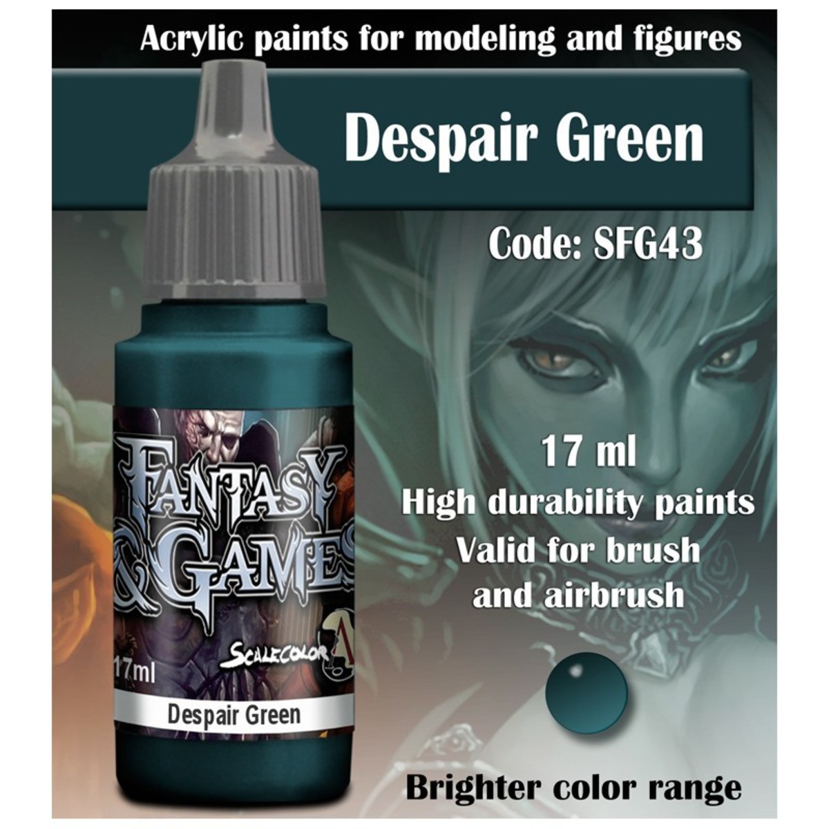 FANTASY & GAMES: DESPAIR GREEN (17ML)1