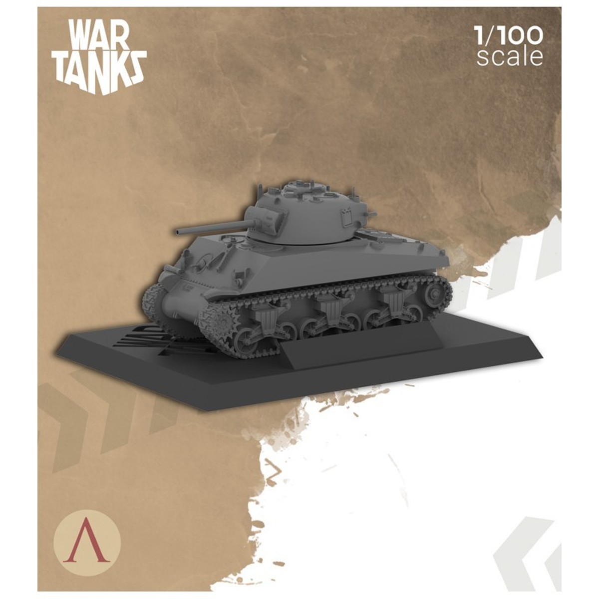 WAR TANKS 1:100: SHERMAN M4A32