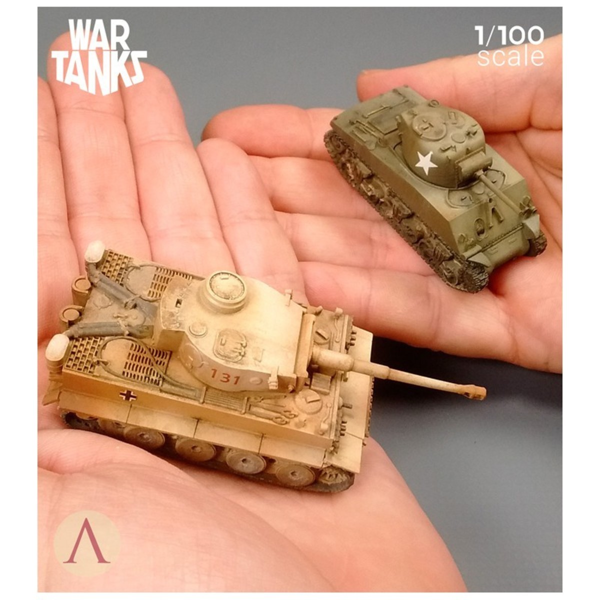 WAR TANKS 1:100: SHERMAN M4A36