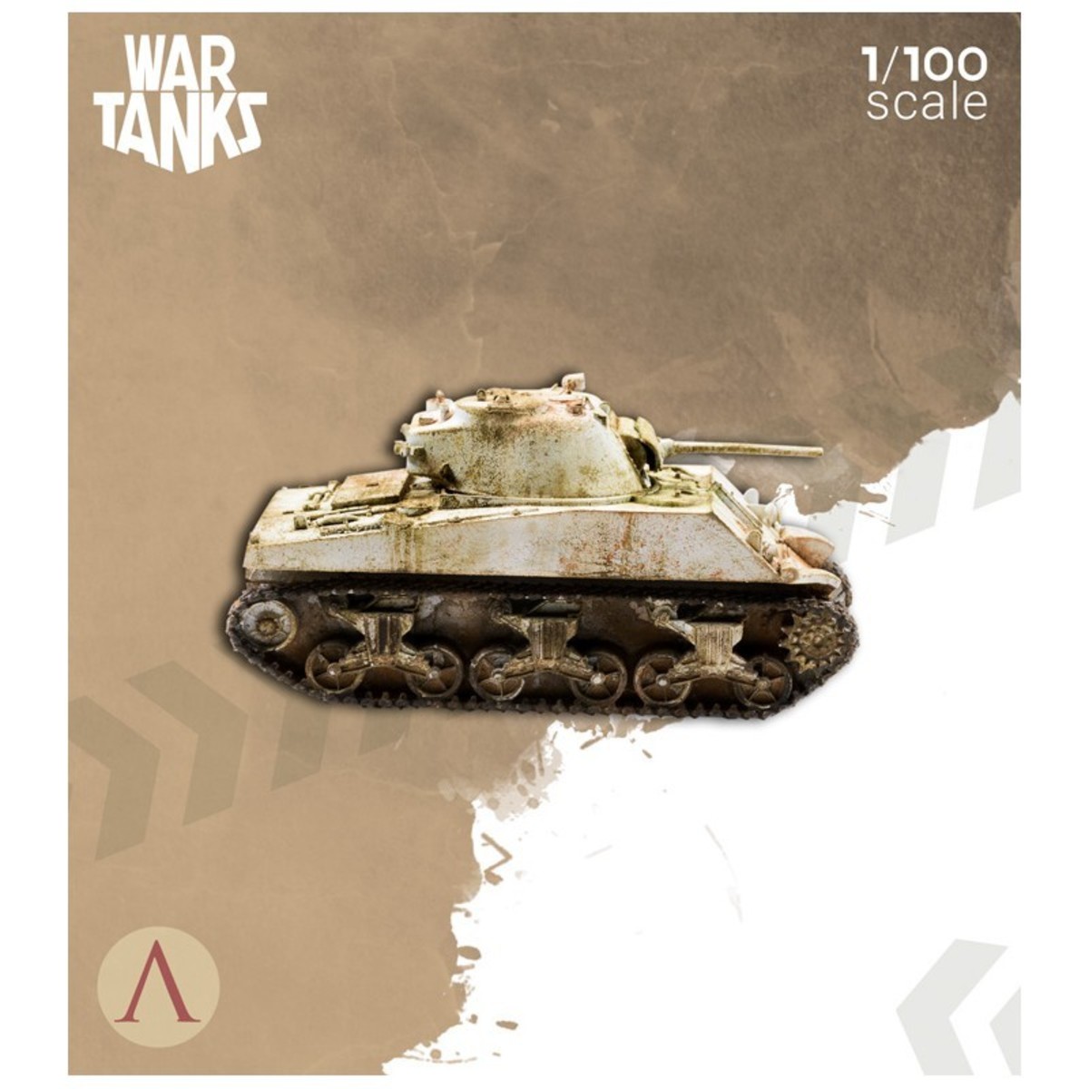 WAR TANKS 1:100: SHERMAN M4A35