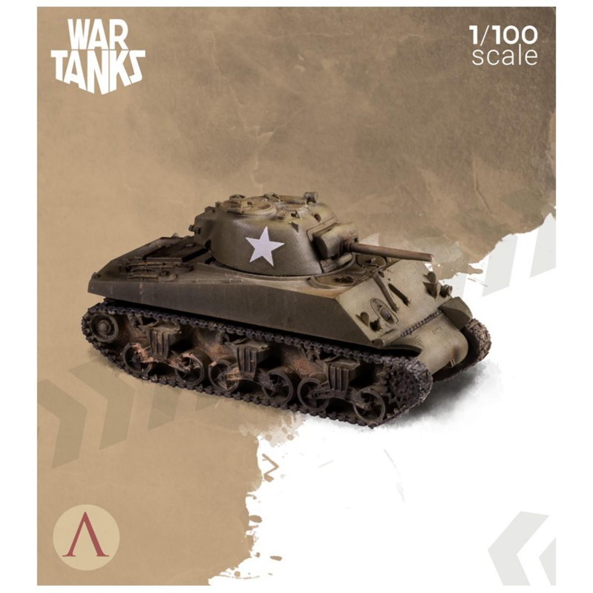 WAR TANKS 1:100: SHERMAN M4A31