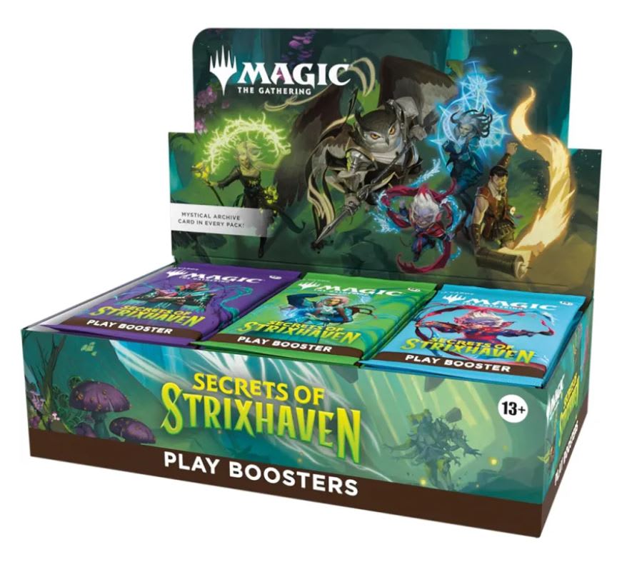 SPANISH SECRETS OF STRIXHAVEN PLAY BOOSTER DISPLAY1