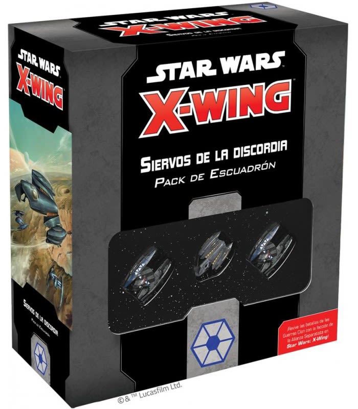 STAR WARS X-WING 2ND ED SIERVOS DE LA DISCORDIA (ESPAÑOL)1