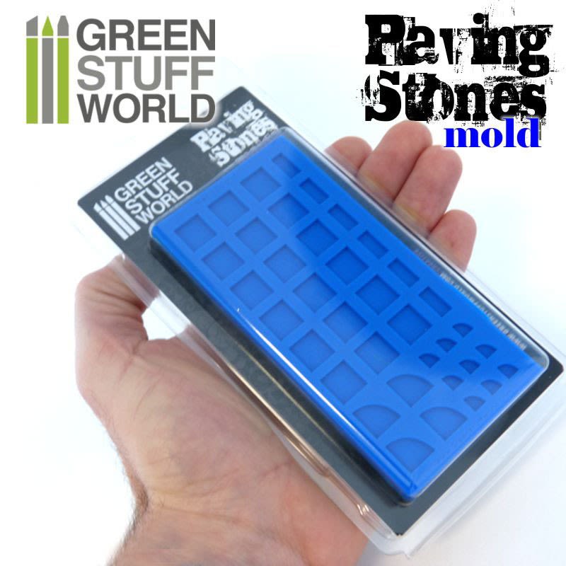 MOLDE SILICONA BALDOSAS - PAVING STONE SILICONE STAMP3