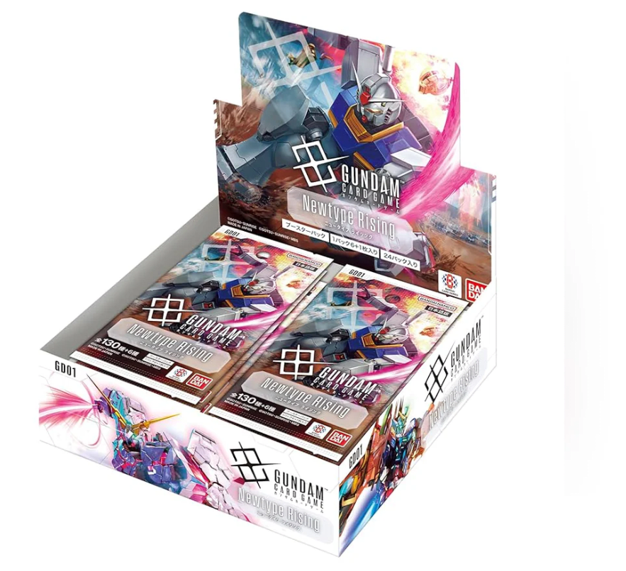 GUNDAM TCG: NEWTYPE RISING BOOSTER PACK DISPLAY [GD01] WAVE 21