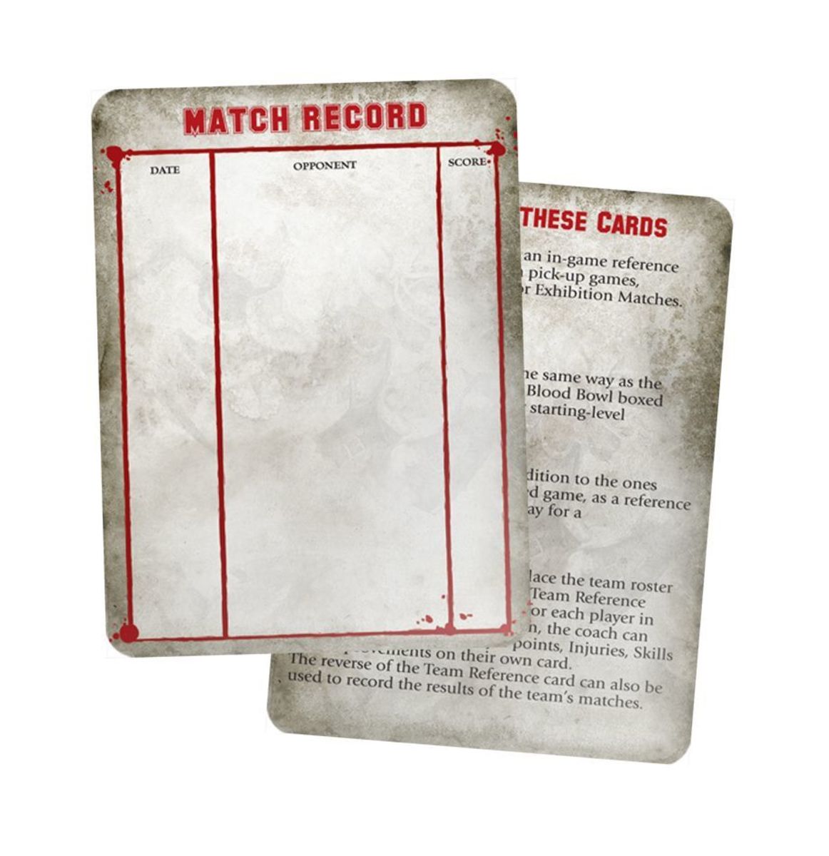 BLOOD BOWL: SKAVEN TEAM CARDS (INGLES)5