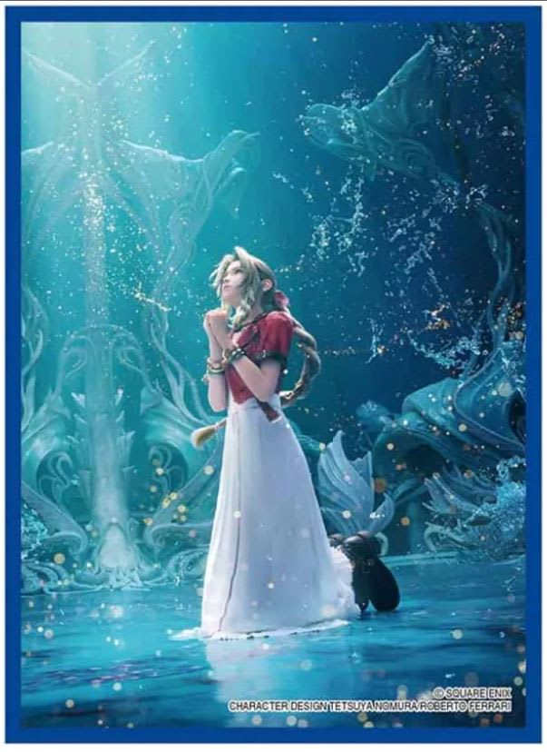 CARD SLEEVES: FINAL FANTASY VII- AERITH (FFCSS-21) (100CT)1