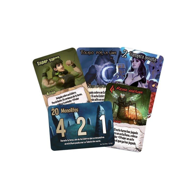 SMASH UP: EXPANSION - CHOQUE DE MONSTRUOS (ESPAÑOL)2