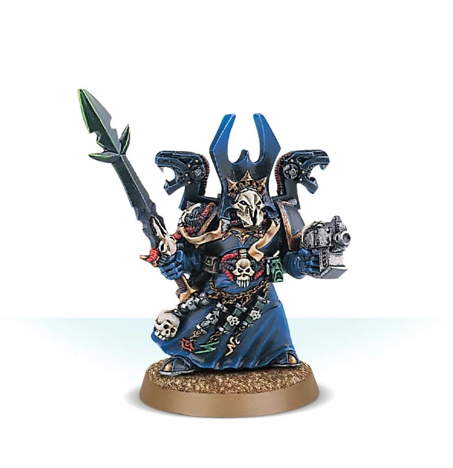 CHAOS SPACE MARINES SORCERER WITH FORCE SWORD1