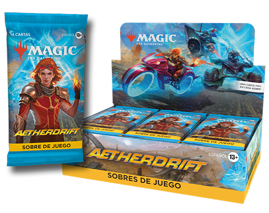 MTG: SPANISH AETHERDRIFT PLAY BOOSTER DISPLAY1