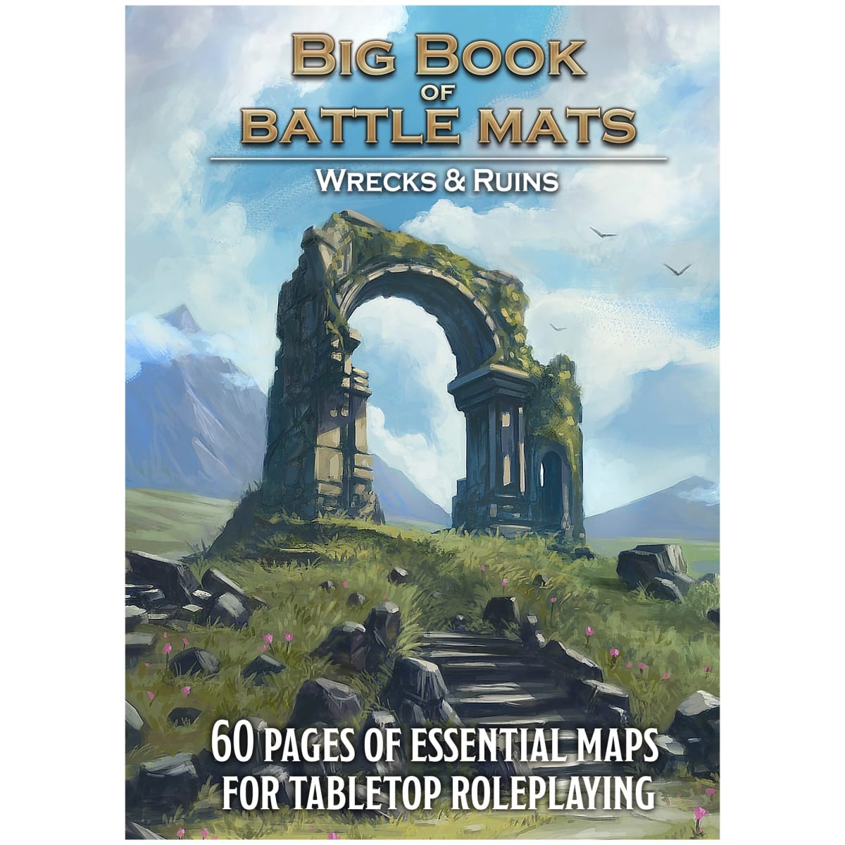 BATTLE MAT - BIG BOOK OF BATTLE MATS - WRECKS & RUINS1