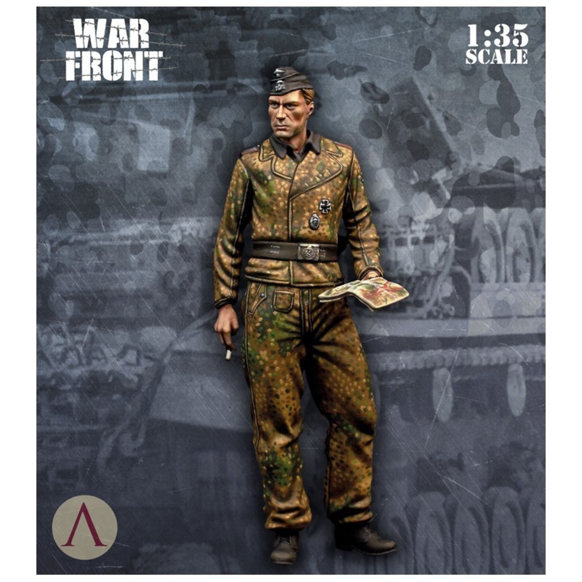 WARFRONT FIGURES 1:35: SS TANKER OFFICER2