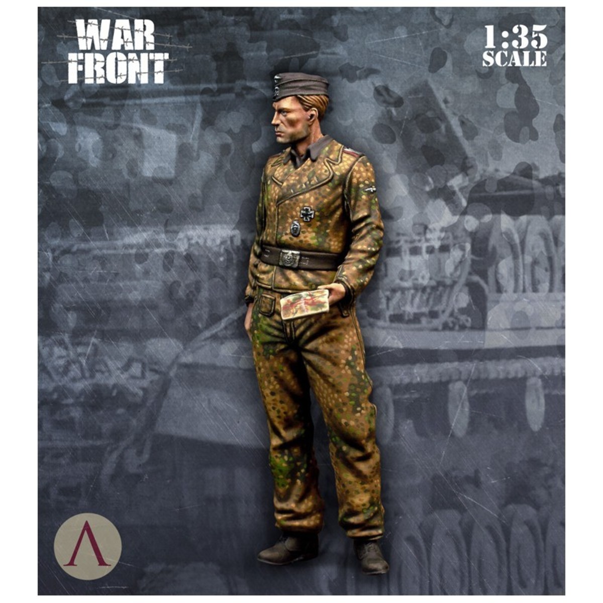 WARFRONT FIGURES 1:35: SS TANKER OFFICER3