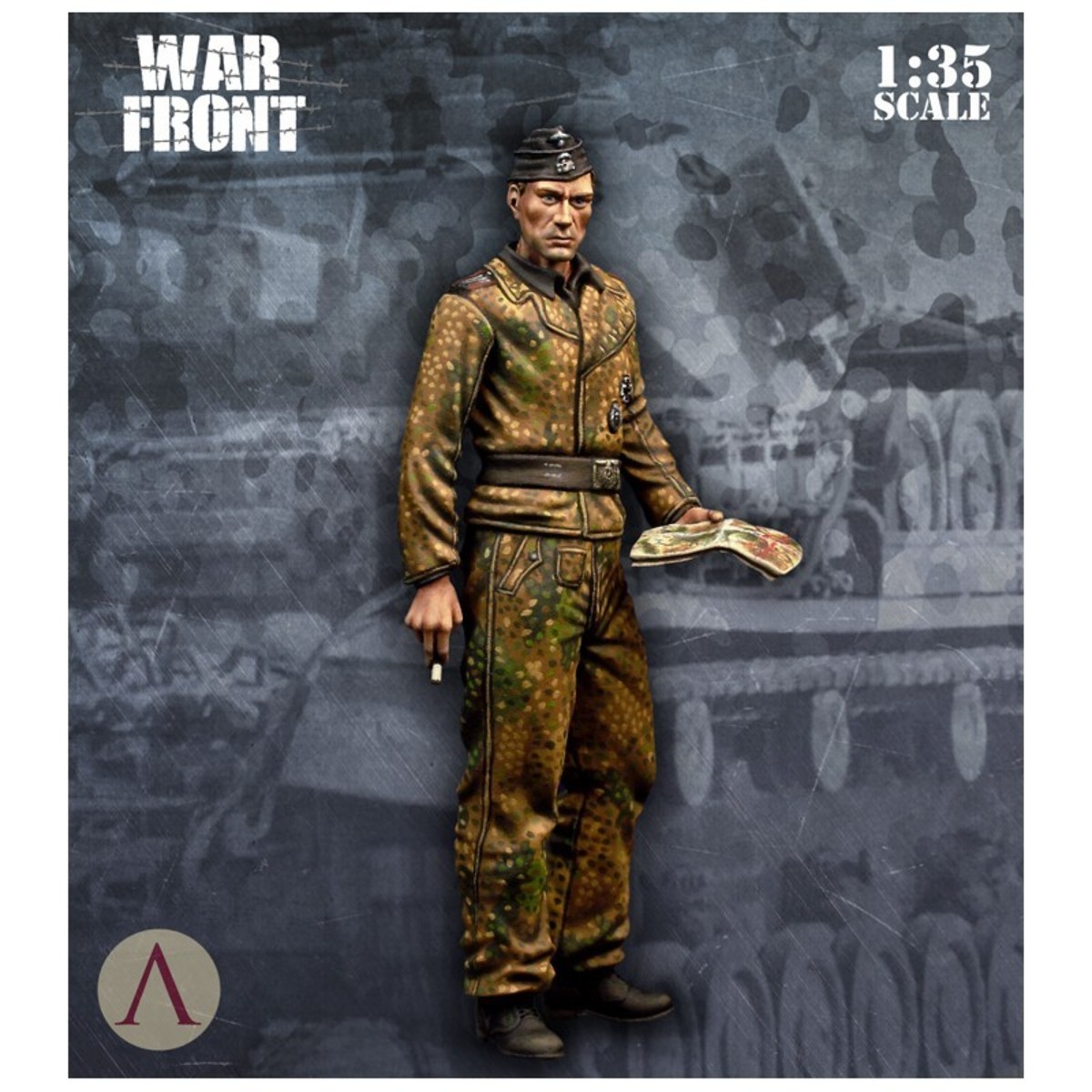 WARFRONT FIGURES 1:35: SS TANKER OFFICER6