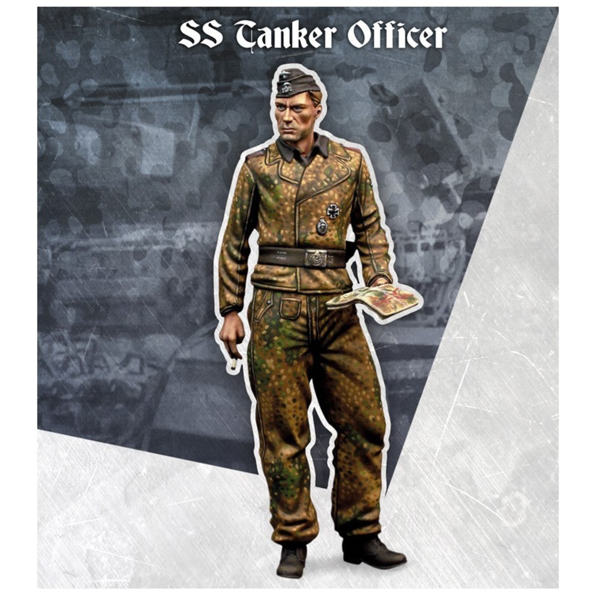 WARFRONT FIGURES 1:35: SS TANKER OFFICER1