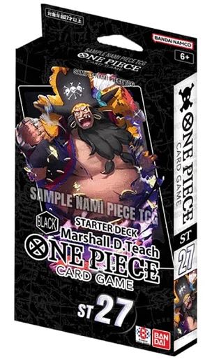 ONE PIECE TCG: STARTER DECK DISPAY (ST-27)1