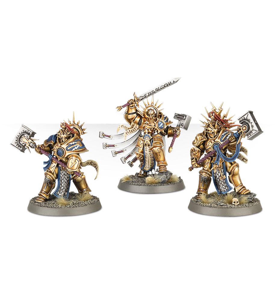 Figurines Warhammer - Les Condemnors D'Ironsoul (Stormcast Eternals) - Démontées/non Peintes