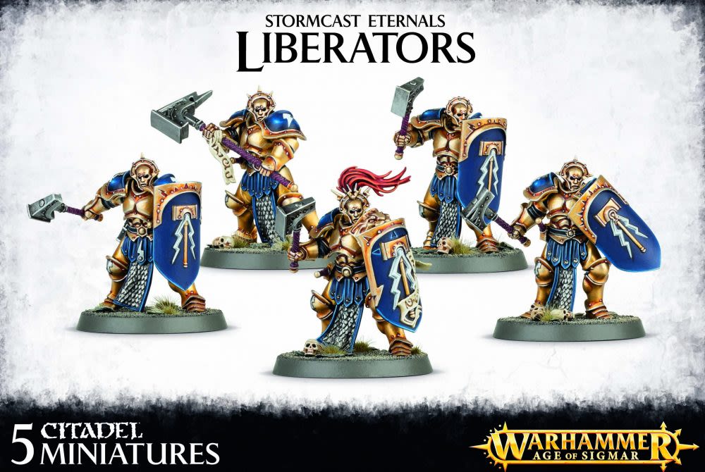 STORMCAST ETERNALS LIBERATORS (10 MINIATURAS) OLD 23