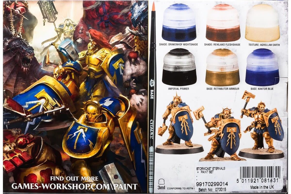 CITADEL: STORMCAST ETERNALS + PAINT SET2