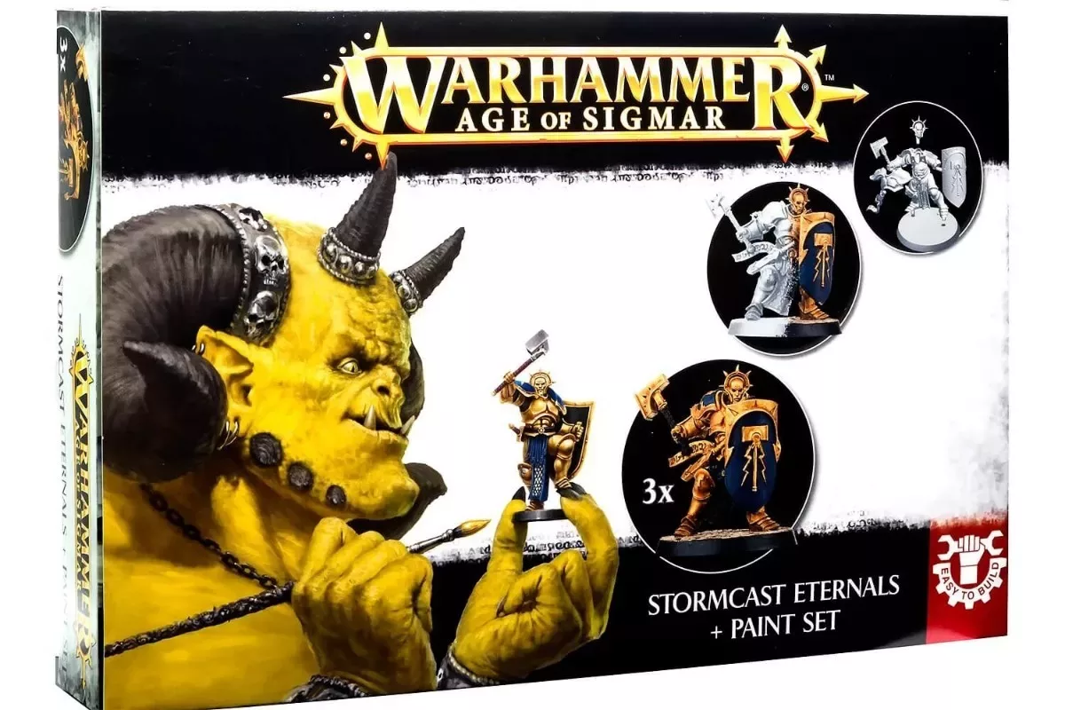 CITADEL: STORMCAST ETERNALS + PAINT SET1