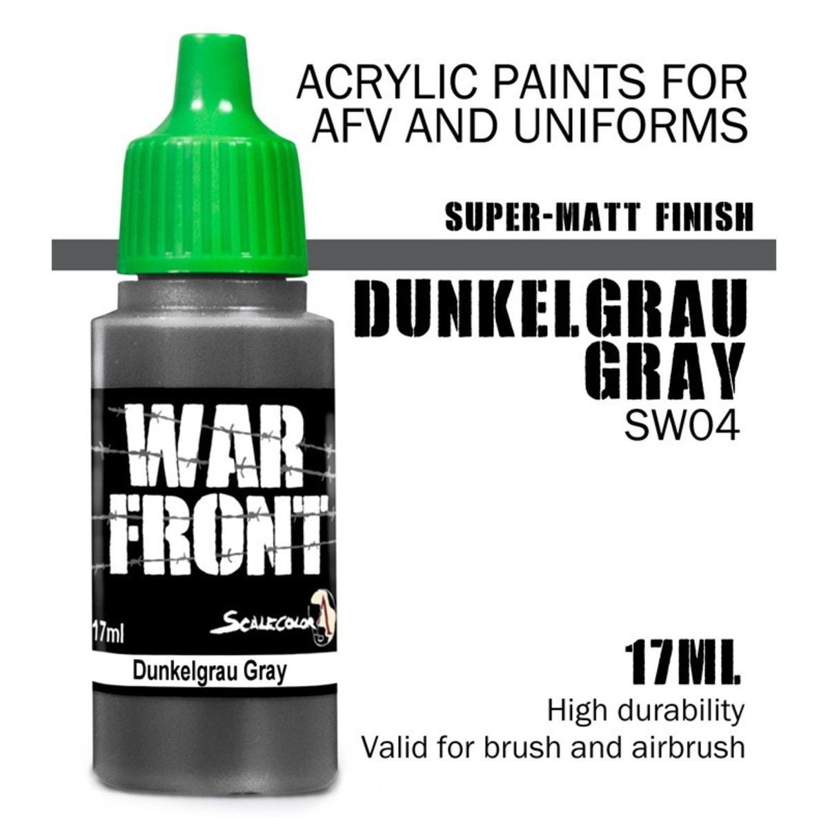WARFRONT: DUNKELGRAU (17ML)1