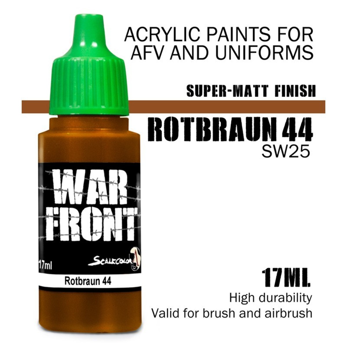 WARFRONT: ROTBRAUN 44 (17ML)1
