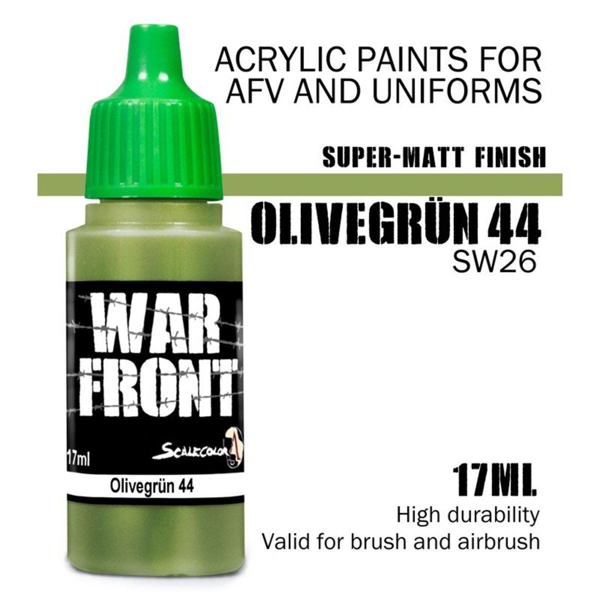 WARFRONT: OLIVE GRUN 44 (17ML)1