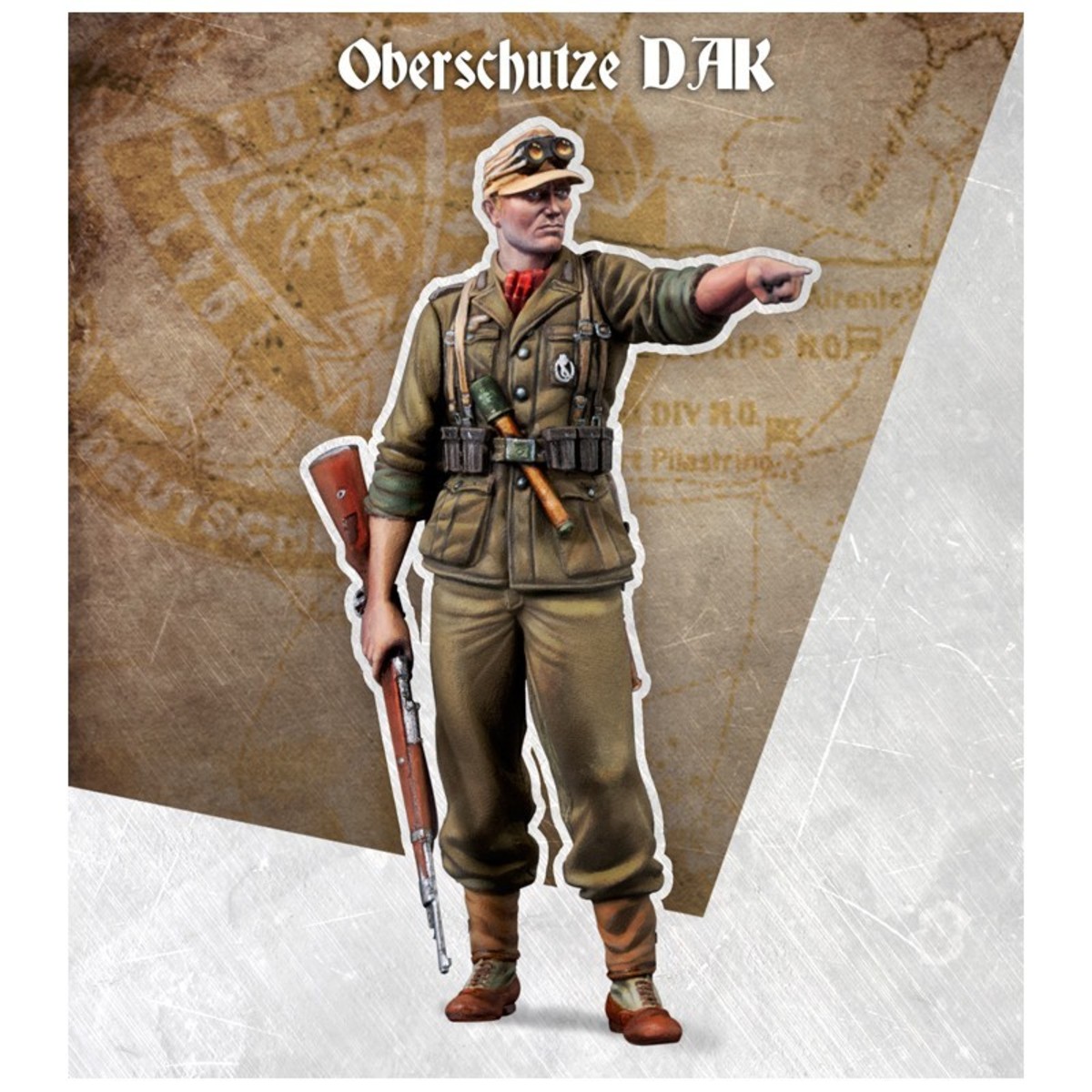 WARFRONT FIGURES 1:35: OBERSCHUTZE DAK1