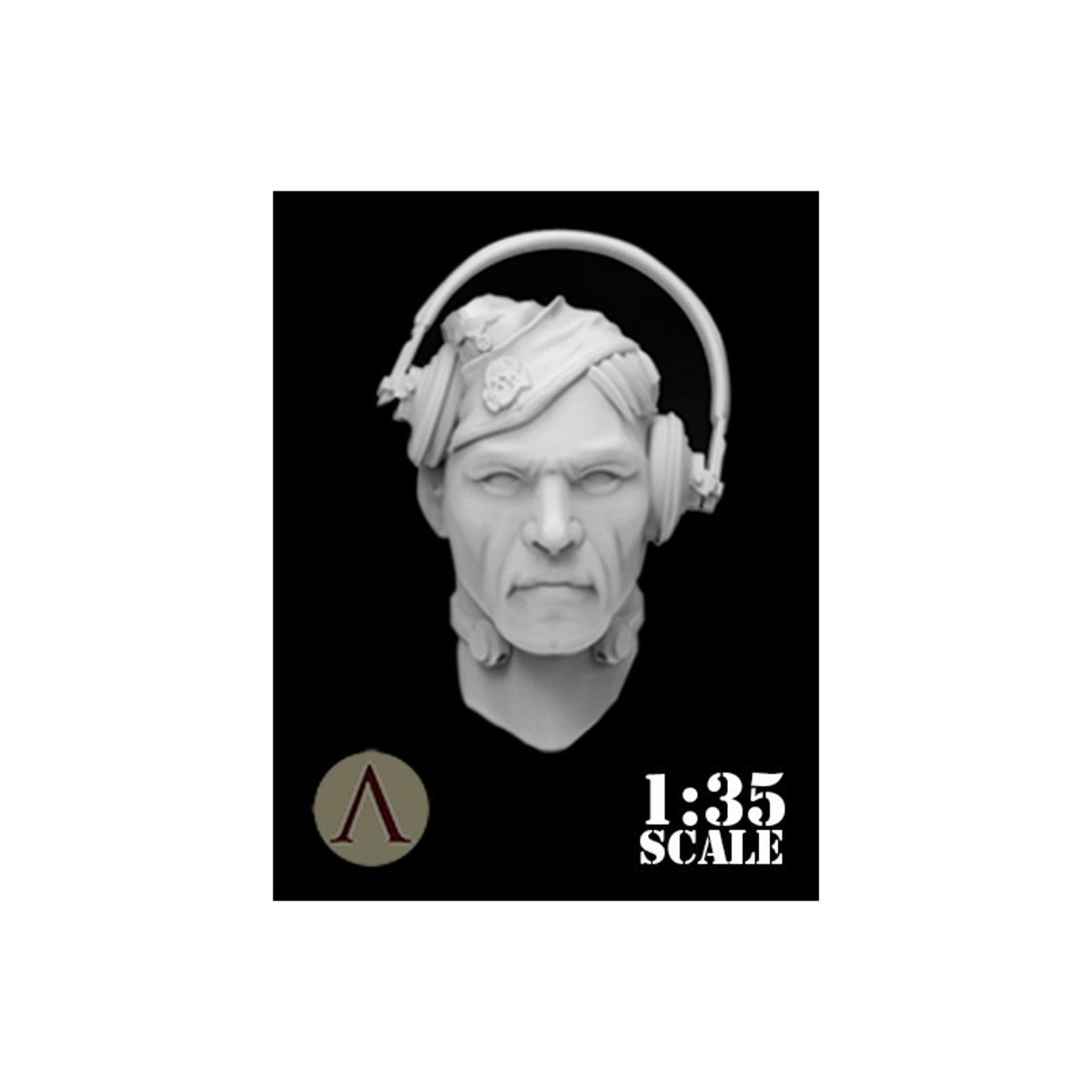WARFRONT ACCESORIES 1:35: WWII GERMAN HEAD SET3