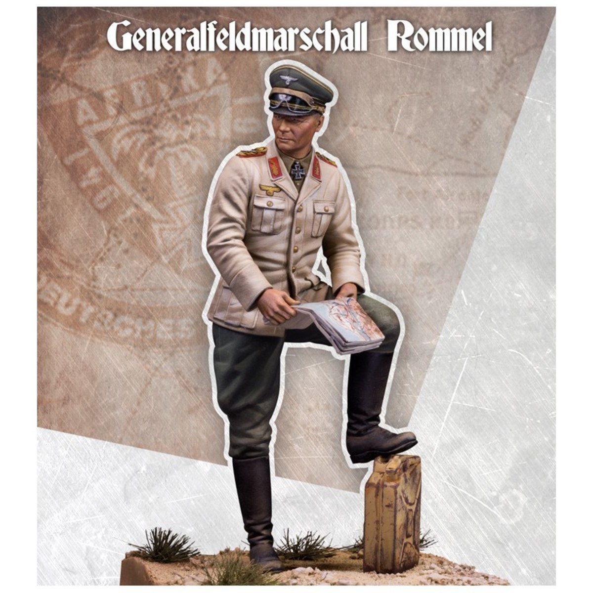WARFRONT FIGURES 1:35: GENERALFELDMARSCHALL ROMMEL1