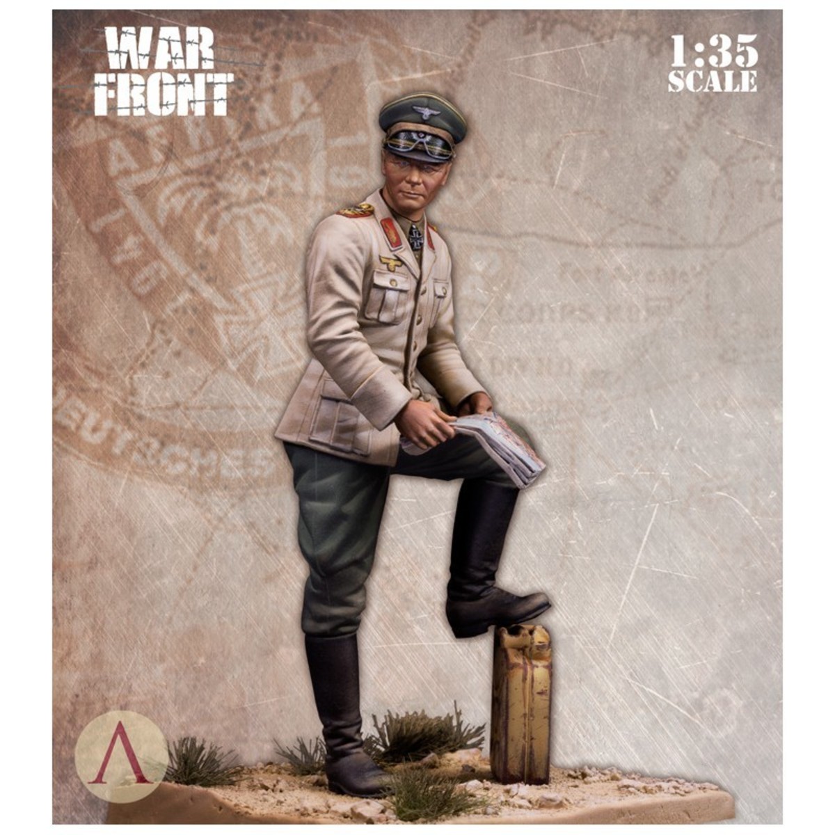 WARFRONT FIGURES 1:35: GENERALFELDMARSCHALL ROMMEL5