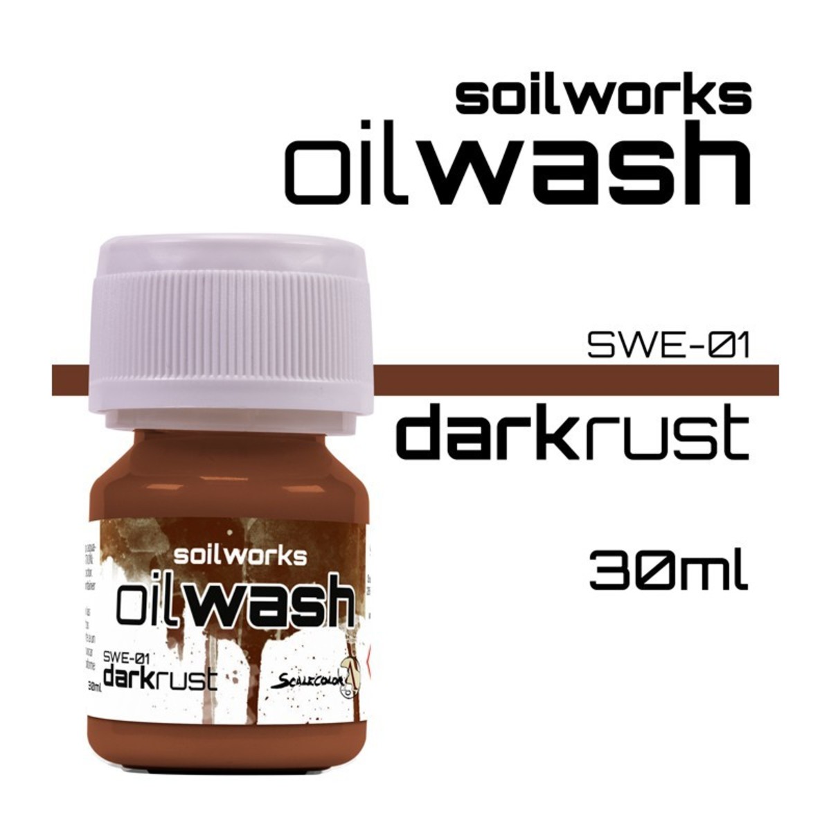 SOILWORKS: OILWASH - DARK/RUST (30 ML)1