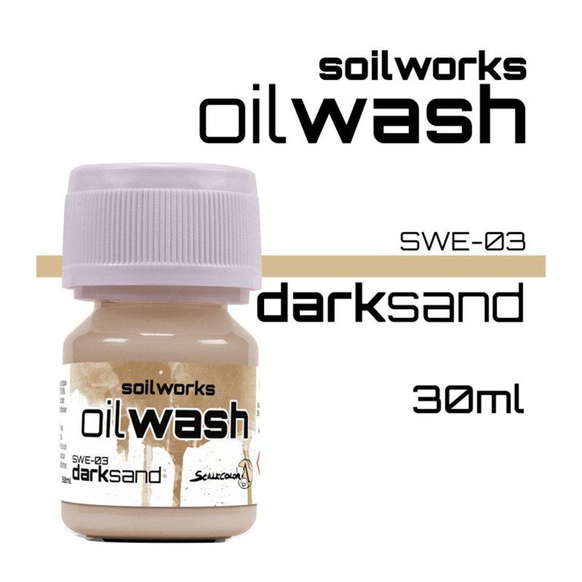 SOILWORKS: OILWASH - DARK/SAND (30ML)1