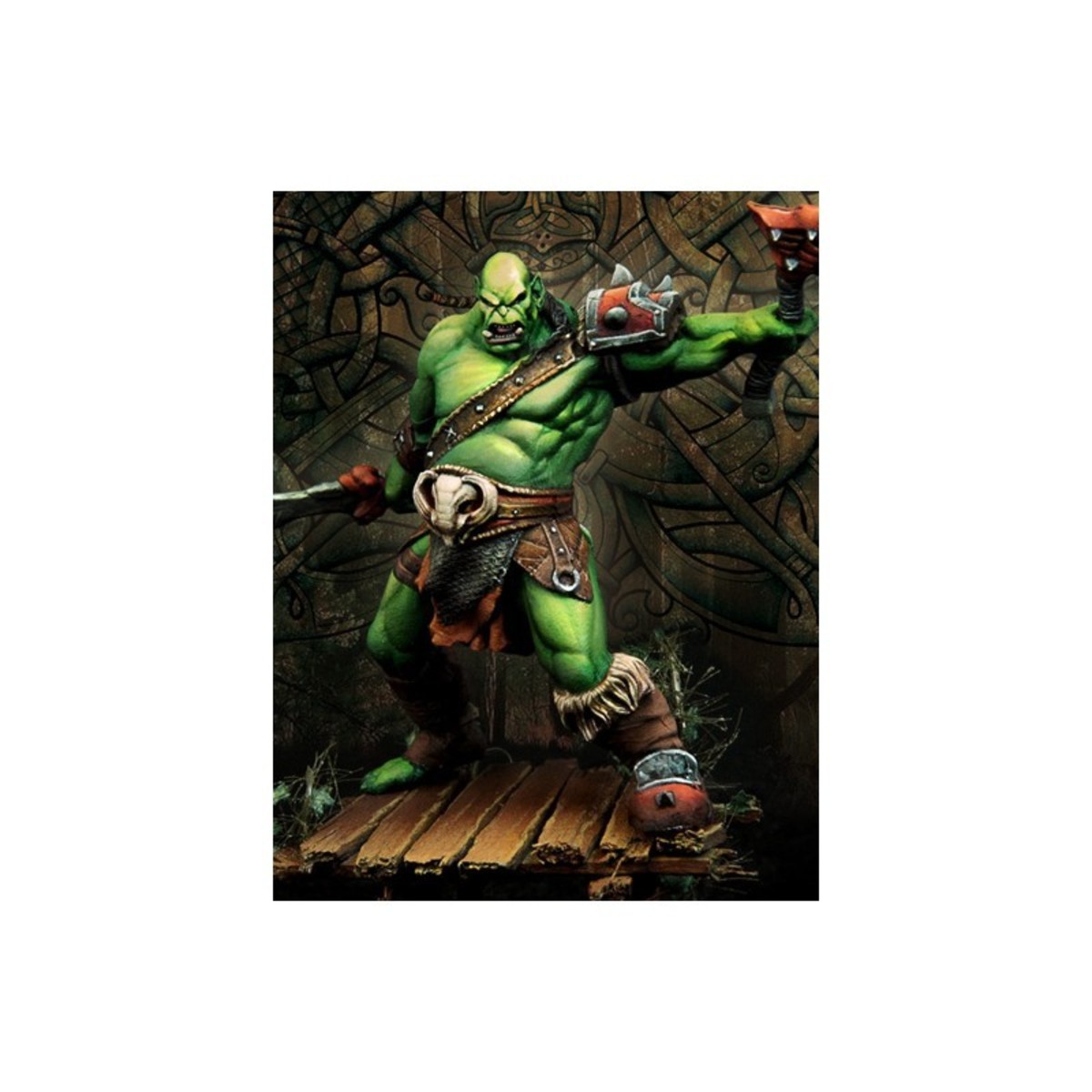 WARGAMES 35MM FANTASY SERIES: SHARGH ORC CHAMPION1