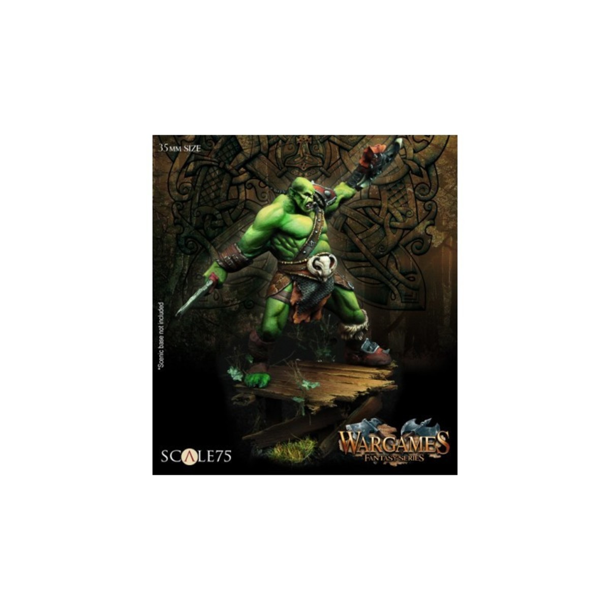 WARGAMES 35MM FANTASY SERIES: SHARGH ORC CHAMPION3