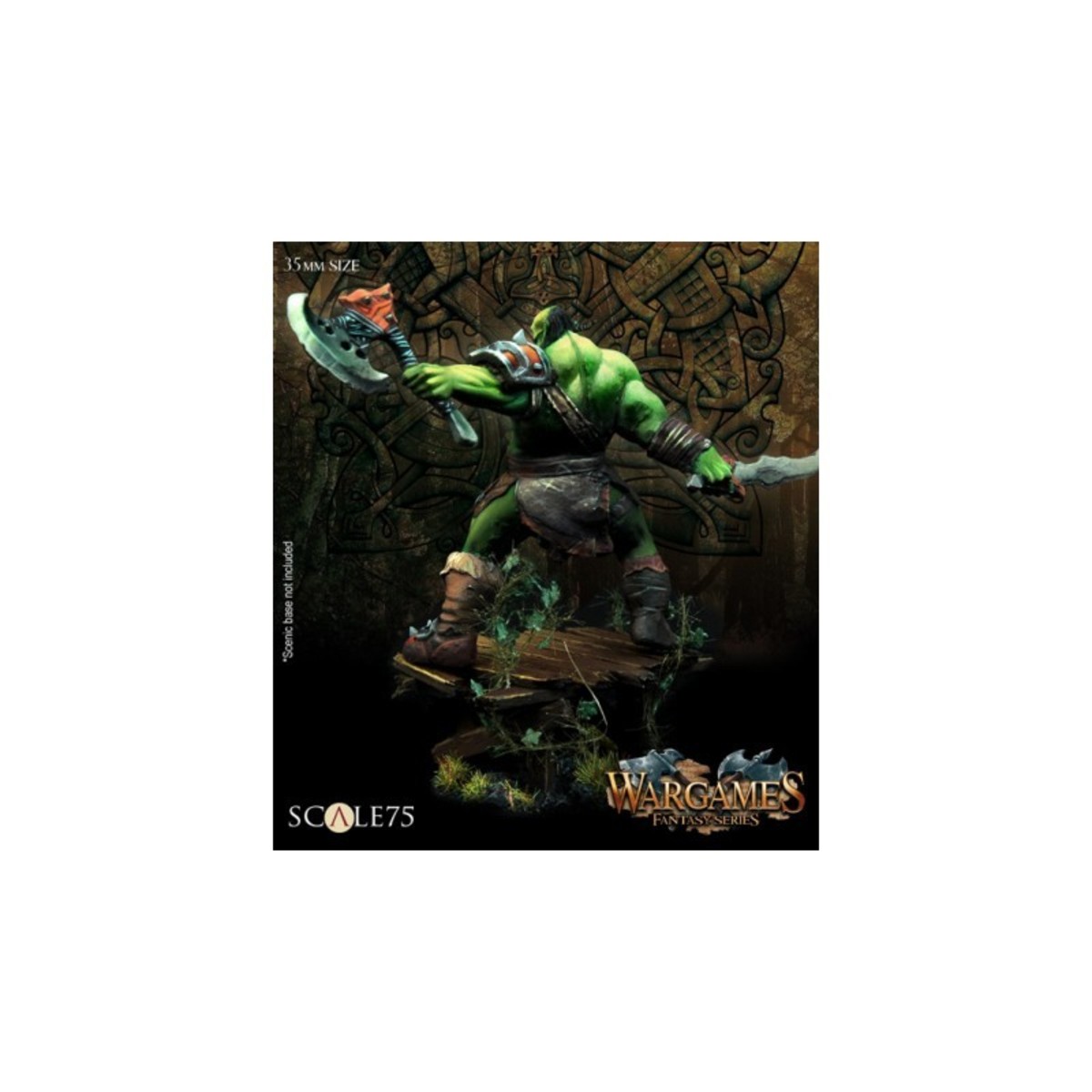 WARGAMES 35MM FANTASY SERIES: SHARGH ORC CHAMPION4
